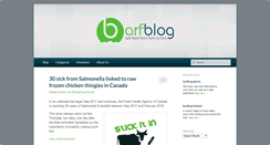 Desktop Screenshot of barfblog.com